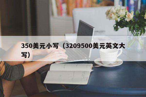 350美元小写（3209500美元英文大写）