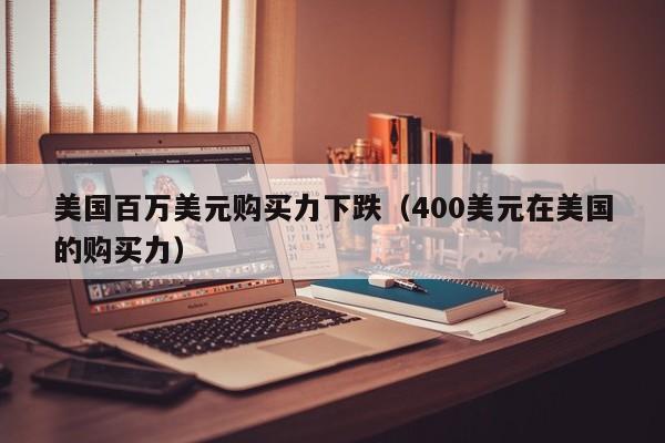 美国百万美元购买力下跌（400美元在美国的购买力）