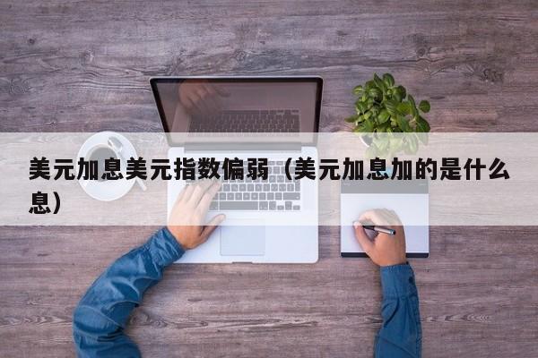 美元加息美元指数偏弱（美元加息加的是什么息）