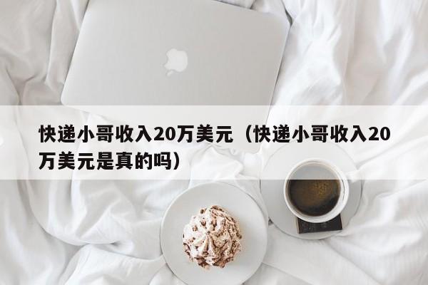 快递小哥收入20万美元（快递小哥收入20万美元是真的吗）