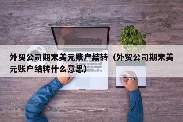 外贸公司期末美元账户结转（外贸公司期末美元账户结转什么意思）