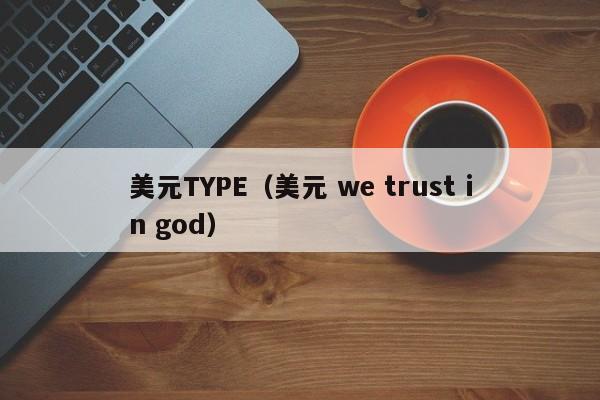 美元TYPE（美元 we trust in god）