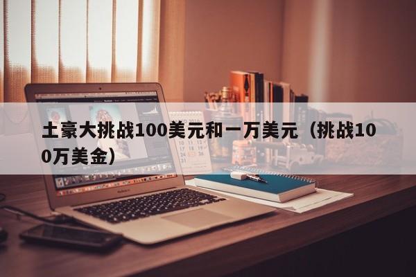 土豪大挑战100美元和一万美元（挑战100万美金）