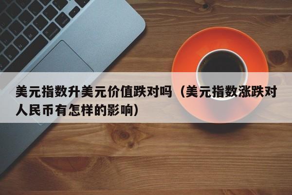 美元指数升美元价值跌对吗（美元指数涨跌对人民币有怎样的影响）