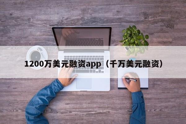 1200万美元融资app（千万美元融资）